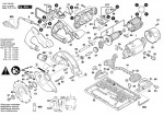 Bosch 3 601 F64 901 GKS 55 GCE Circular hand saw Spare Parts